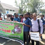 வவுனியா வெடுக்குநாறி ஆதிலிங்கேஸ்வர ஆலயசிலைகளை சேதப்படுத்தியமைக்கு கண்டணபேரணியாக